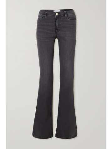 FRAME Le High Flare high-rise jeans