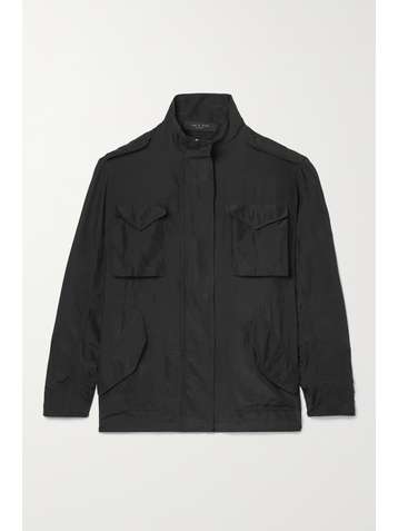 RAG & BONE Roth silk-habotai jacket