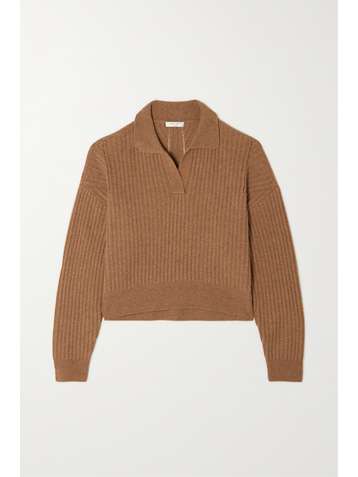 RAG & BONE Maxine gerippter Pullover aus einer Wollmischung