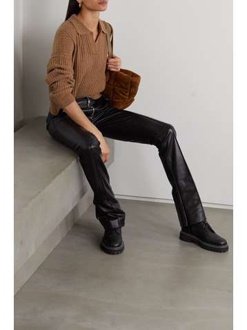 RAG & BONE Maxine gerippter Pullover aus einer Wollmischung