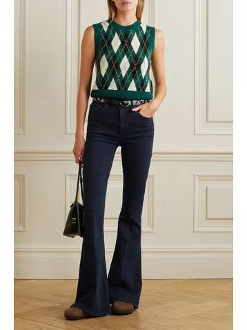 MOTHER The Super Cruiser high-rise flared jeans