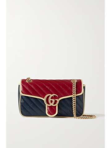 GUCCI GG Marmont 2.0 small quilted leather shoulder bag