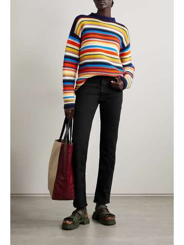 MOTHER Rider Skimp high-rise straight-leg jeans