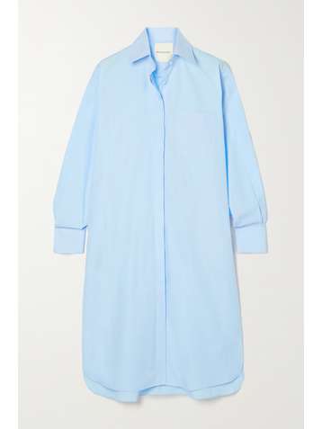 BOUGUESSA Shamsa cotton-poplin shirt