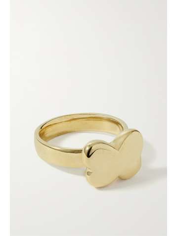 LAURA LOMBARDI + NET SUSTAIN Noemi gold-tone ring