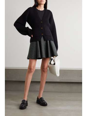 REDVALENTINO Mini-jupe en laine vierge