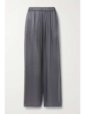 SABLYN Denver silk-satin wide-leg pants