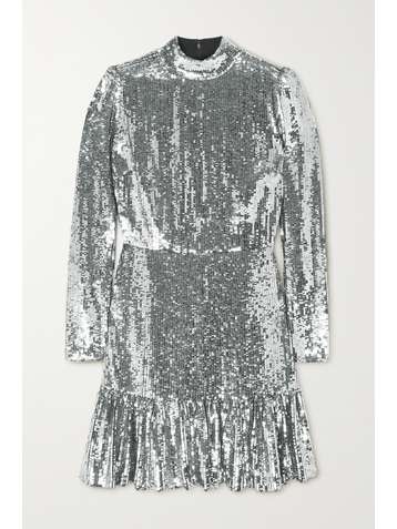 MICHAEL MICHAEL KORS Sequined recycled tulle mini dress
