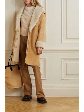 VERONICA BEARD Beverly faux leather flared pants