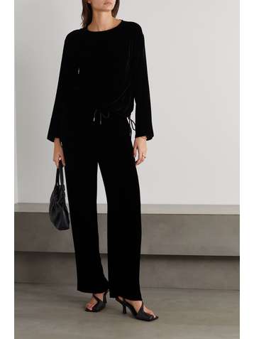 THEORY Pantalon droit en velours