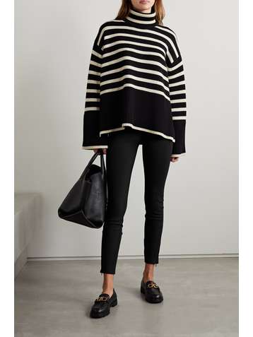 THEORY Stretch-jersey leggings