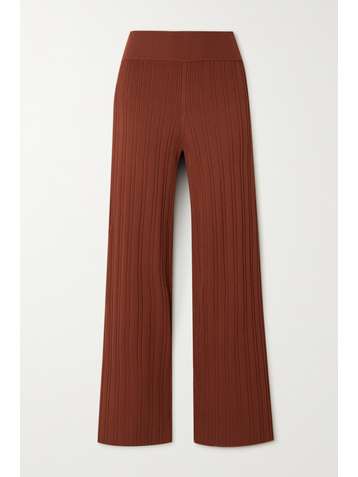 CULT GAIA Pantalon droit en mailles côtelées Joplin