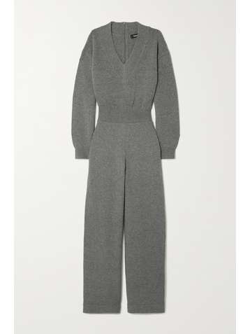 THEORY Wool and cashmere-blend jumpsuit