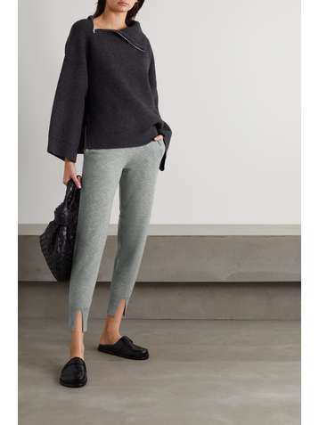 THEORY Cashmere track pants