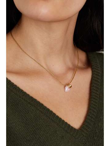 PIPPA SMALL Kette aus 18 Karat Gold mit Kunzit