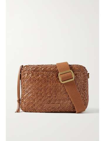 LOEFFLER RANDALL Patricia woven leather shoulder bag