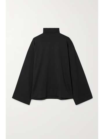 NINETY PERCENT Organic cotton turtleneck top