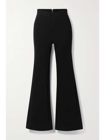 NINETY PERCENT Organic stretch-cotton flared pants