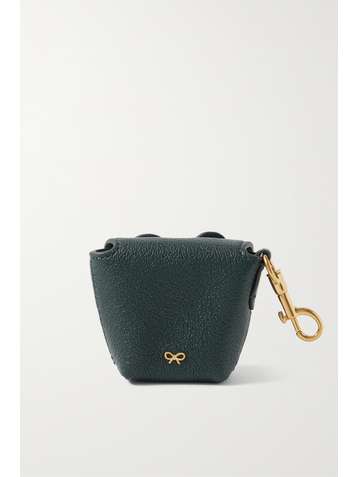 ANYA HINDMARCH Crocodile textured-leather AirPods case