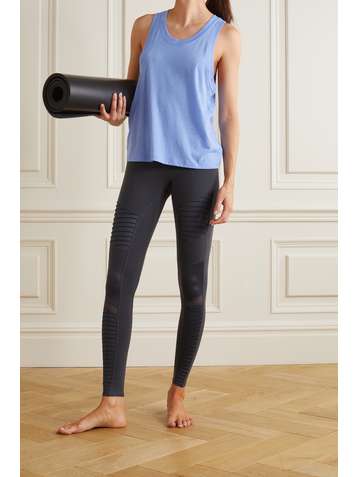 ALO YOGA Model jersey tank