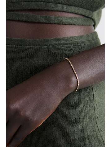 STONE AND STRAND Dainty Rally 10-karat gold diamond bracelet
