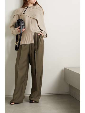 PETER DO Asymmetric wool sweater