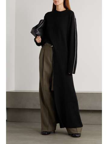 PETER DO Asymmetric wool sweater