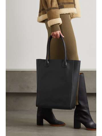 CHLOÉ Joyce large glossed-leather tote