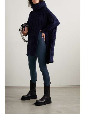 AKRIS Stretch wool and mulberry silk-blend jacquard leggings