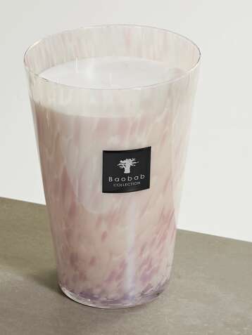 BAOBAB COLLECTION White Pearls Maxi Max scented candle, 6.4kg