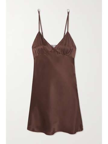 MAISON ESSENTIELE Valerie Nachthemd aus Seidensatin