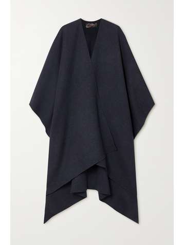 CORTANA + NET SUSTAIN Poncho Überwurf aus Wolle