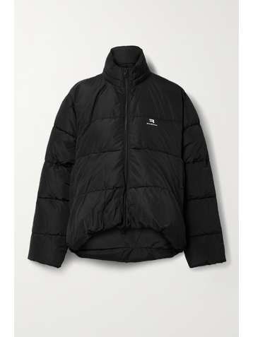 BALENCIAGA Oversized-Jacke aus gestepptem Shell