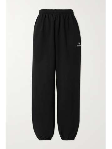 BALENCIAGA Jogginghose aus Baumwoll-Jersey mit Stickerei