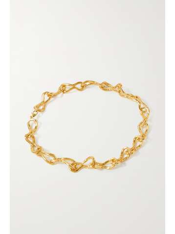 ALIGHIERI The Unwinding Constellation gold-plated choker