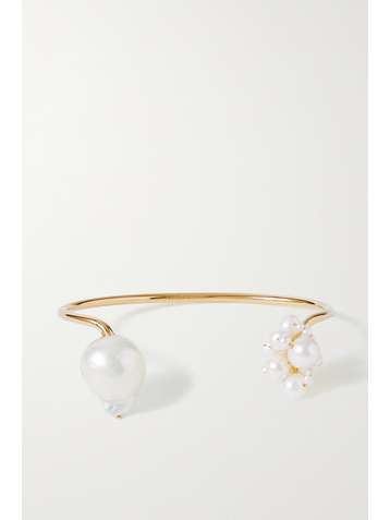 COMPLETEDWORKS Bracelet en plaqué or et perles The Valley of the Moons