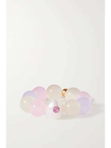 ANITA BERISHA Pastel Dreams gold-plated multi-stone ring