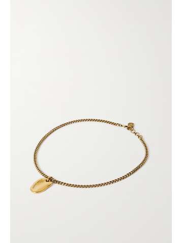 ALEXANDER MCQUEEN Goldfarbene Kette