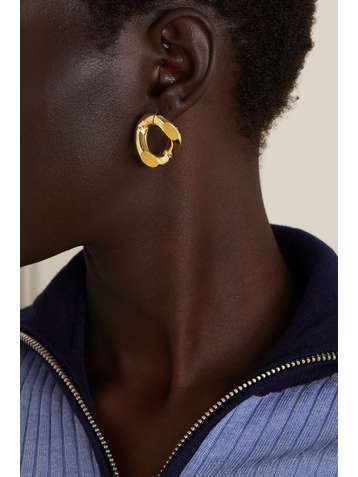 ROSANTICA Boucles d'oreilles dorées Amy