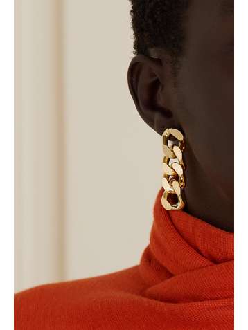 ROSANTICA Boucles d'oreilles dorées Amy