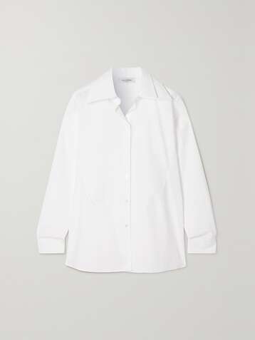VALENTINO Cotton-poplin shirt