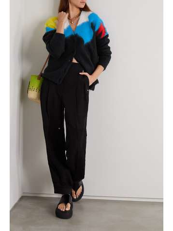 LOEWE Intarsia-knit cardigan