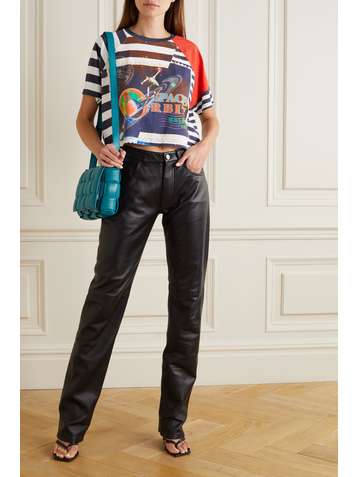 BALMAIN Printed cotton-jersey T-shirt