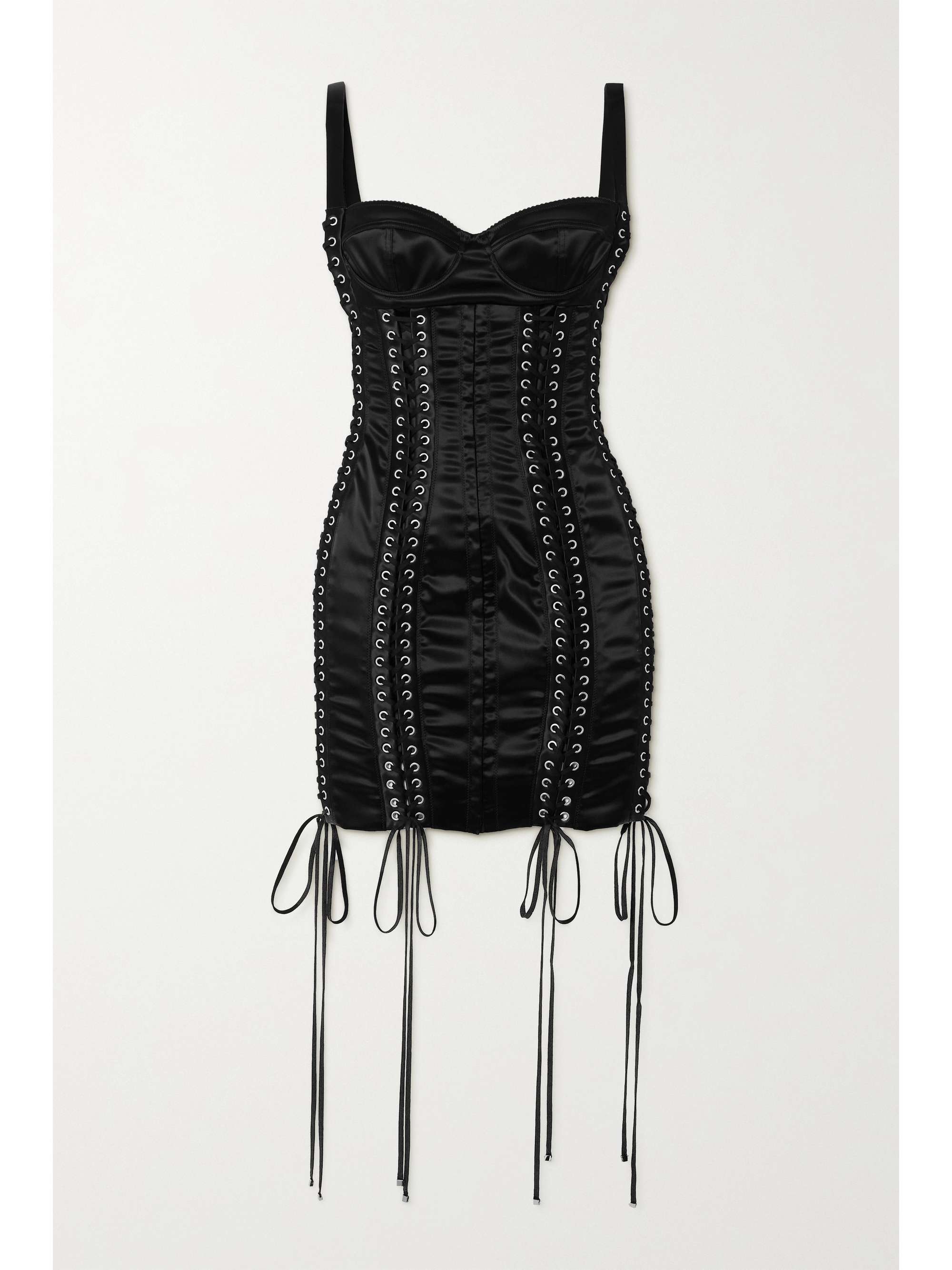 satin mini dress | DOLCE \u0026 GABBANA 