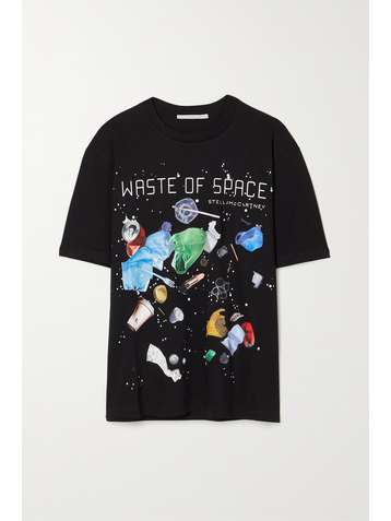 STELLA MCCARTNEY Printed cotton-jersey T-shirt