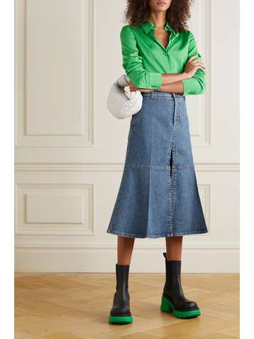 STELLA MCCARTNEY Midi-Jeansrock
