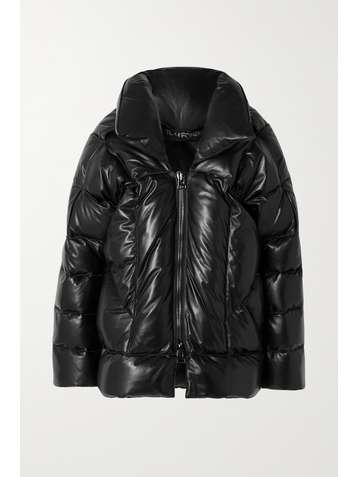 TOM FORD Quilted padded leather jacket