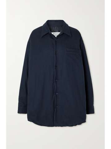 MAISON MARGIELA Padded herringbone cotton jacket