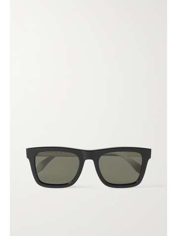 ALEXANDER MCQUEEN Brille mit eckigem Rahmen aus Azetat