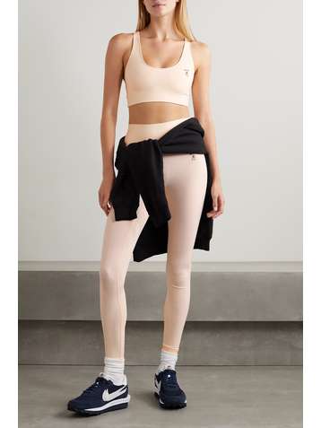 SPORTY & RICH Brassière de sport stretch imprimée